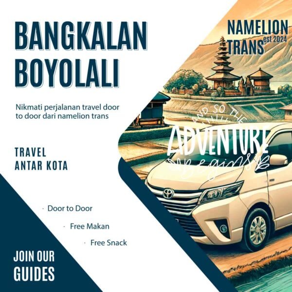 Travel Bangkalan Boyolali