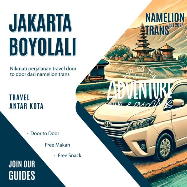 Travel Jakarta Boyolali